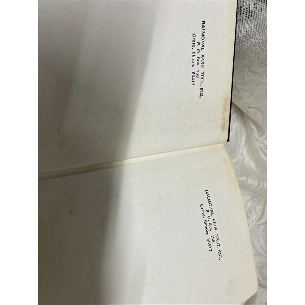 Books Vintage USTA Vol.90 Sires&Dams‎ 1977 Year Book Harness Horse Racing
